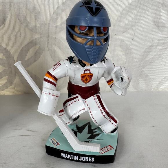5 for $25/ San Jose Sharks 2019 MARTIN JONES SGA Guardians of the Net Bobblehead - Picture 5 of 10